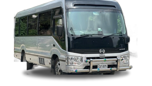 Toyota Coaster Saloon for Rent with Driver in Lahore